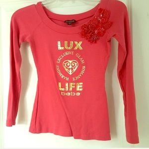 NWOT gorgeous BeBe shirt